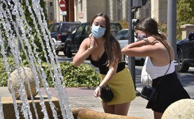 Alerta amarilla por altas temperaturas en tres zonas de la región este martes