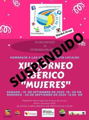 El Extremadura Arroyo suspende el Torneo Ibérico Mujeres