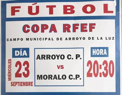 El Arroyo CP se enfrentará el próximo miércoles al Moralo CP en la primera eliminatoria de la Copa Federación
