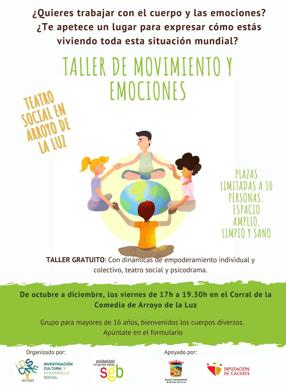 Taller de Movimiento y Emociones en Arroyo de la Luz
