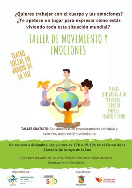 Mañana se presenta el Taller de Movimiento y Emociones