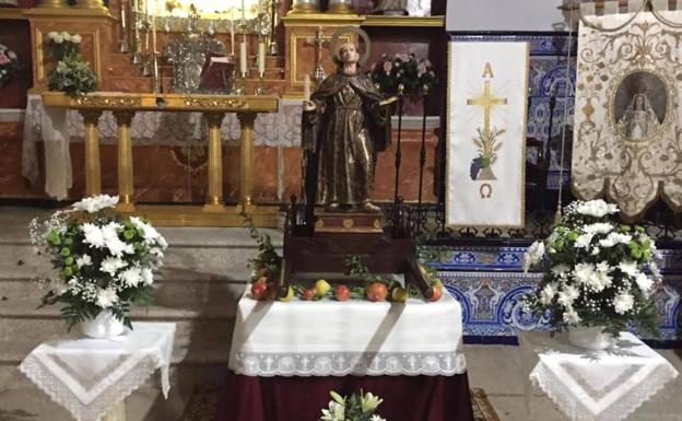 La misa en honor a San Pedrino se celebrará en la iglesia de Ntra. Sra. de la Asunción