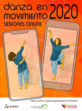 La campaña Danza en movimiento 2020 de AUPEX llega en noviembre, en formato online, a toda la provincia de Cáceres