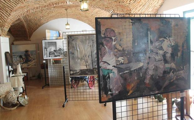 Ya está abierta al público la exposición del VII Premio Internacional de Pintura 'Luís de Morales'