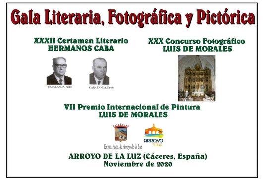 Entregados los premios de los Certámenes Culturales Internacionales en Arroyo de la Luz en una gala online