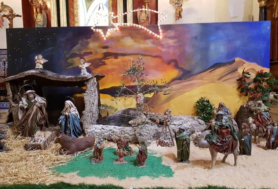 La ermita ya tiene su Belén