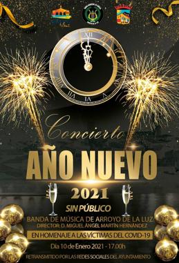 El Concierto de Año Nuevo de la BMM de Arroyo de la Luz será virtual