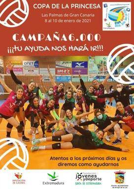 El Extremadura Arroyo inicia una campaña de Crowdfunding para buscar financiación para la Copa Princesa