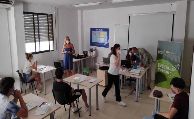 Juventas Forma arranca el año con siete cursos más de formación para jóvenes que residan en municipios de la provincia de Cáceres