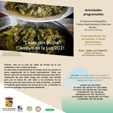 Último día para participar en el VI Concurso Fotográfico 'Fiesta Gastronómica Coles con Buche'