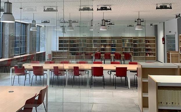 Horario de la sala de estudios de la biblioteca arroyana