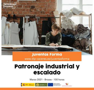 Juventas Forma ofrece un curso de Patronaje Industrial y Escalado