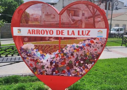 Tapones con fines solidarios