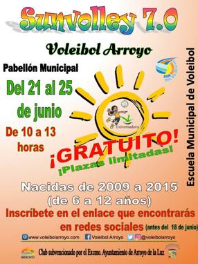 El club de voleibol de Arroyo de la Luz recupera el SunVolley