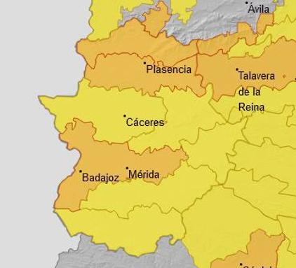 Toda Extremadura en alerta por temperaturas de hasta 40 grados