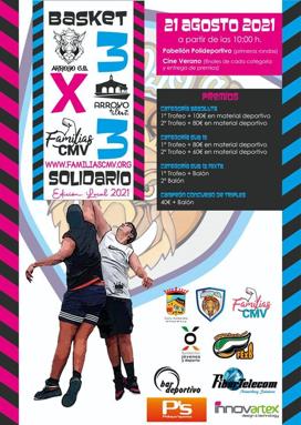 El 21 de agosto se celebrará el 3x3 local
