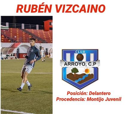 Rubén Vizcaíno, nuevo fichaje del Arroyo CP