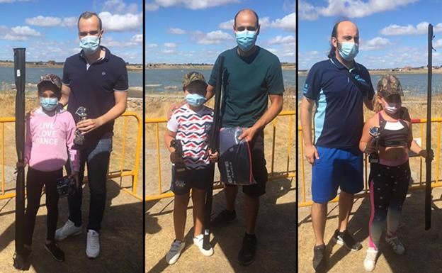 Alba Higuero Narciso gana el concurso de pesca infantil