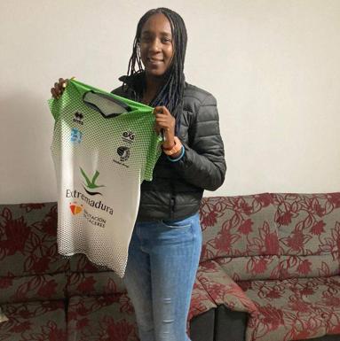 Yessica Paz: «Por fin estoy en Arroyo, ahora a trabajar para ayudar al equipo»