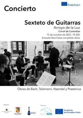 El Corral de Comedias acoge el concierto Sexteto de Guitarras