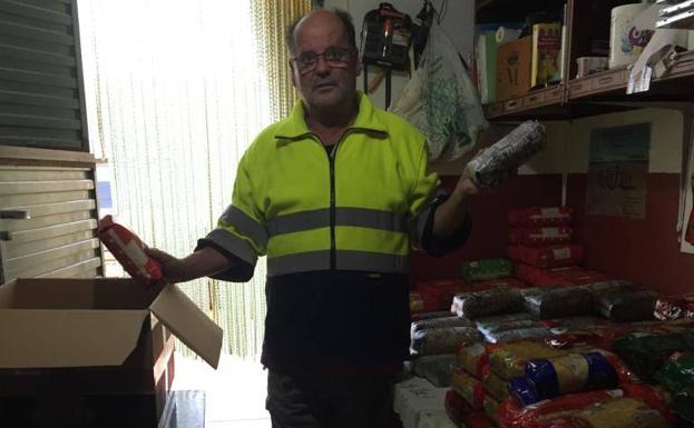 Se recogen unos 900 kilos de alimentos para el pueblo Saharaui