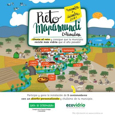 El Ayuntamiento se une al 'Reto Mapamundi' con el reciclado de envases de vidrio