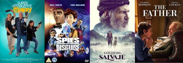 Cartelera de cine para el mes de noviembre