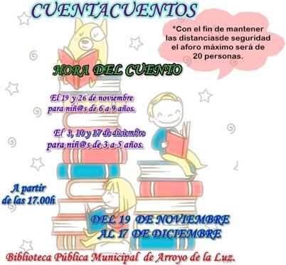 'La hora del cuento' cambia de horarios