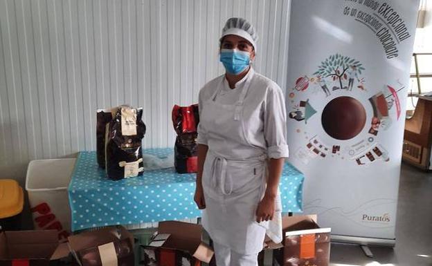 La arroyana Mariluz Amado representó a Extremadura en el certamen Nacional de Gastronomía
