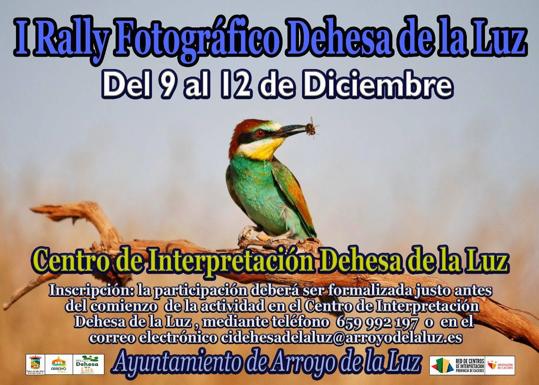 El Centro de Interpretación organiza el primer rally fotográfico 'Dehesa de la Luz'
