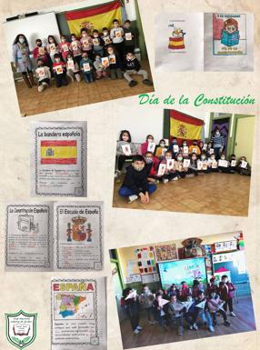 El CEIP Ntra. Sra. de la Luz conmemora con los niños el Día de la Constitución Española