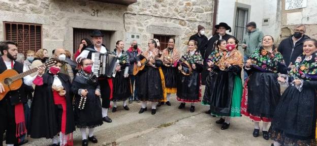 El Pandero participó en las jornadas del Cabrero, en Cabezabellosa