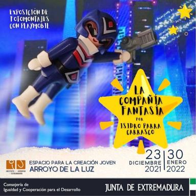 Isidro Parra expone en el ECJ 'La Compañía Fantasía' con Playmóbil