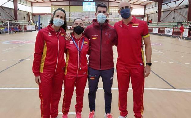 Judith Pérez ya está en casa tras su paso por la Selección Española sub-17