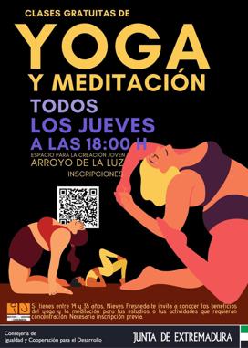 El ECJ de Arroyo de la Luz vuelve con las clases de yoga y meditación