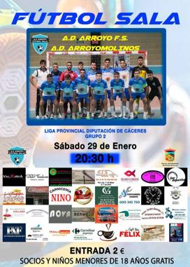 El Arroyo FS recibe al Arroyomolinos FS