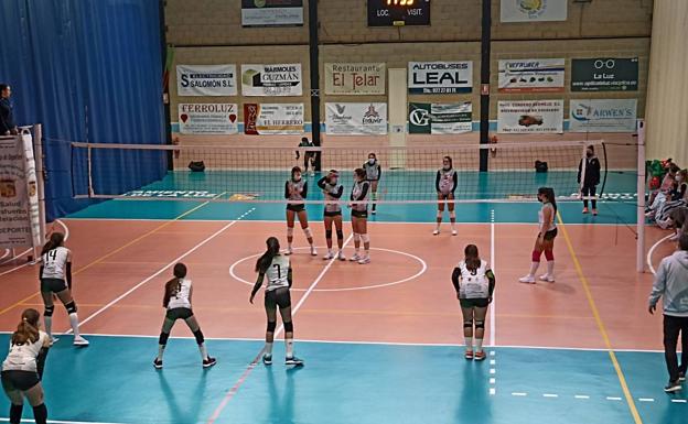 Partido entretenido entre el Cadete Verde y el Cadete Blanco