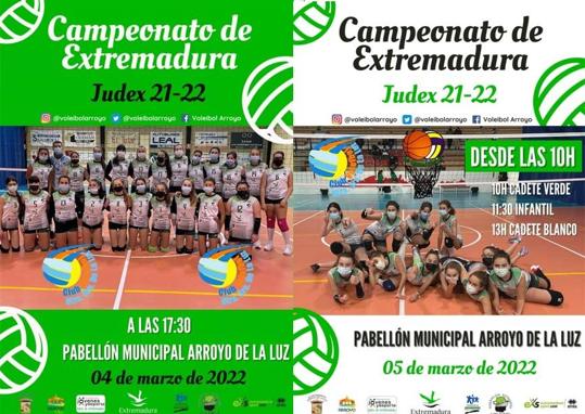 La cantera del voleibol arroyano enfrenta un nuevo fin de semana de competición