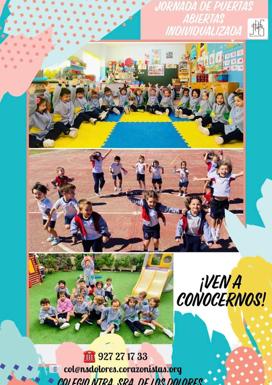 El colegio Ntra. Sra. de los Dolores ofrece visitas individualizadas