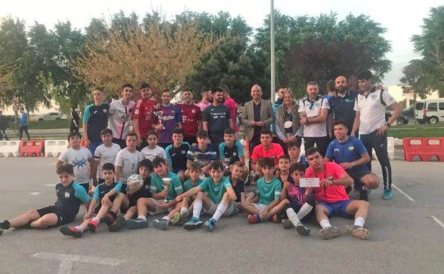 Buena participación en la primera edición del Trofeo 3x3 Fútbol Callejero 'Día de la Luz'
