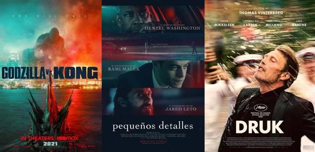 Cartelera de cine para el mes de mayo