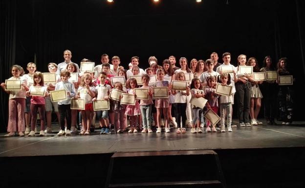 Clausura del curso del Aula de Pintura y la Escuela Municipal de Música