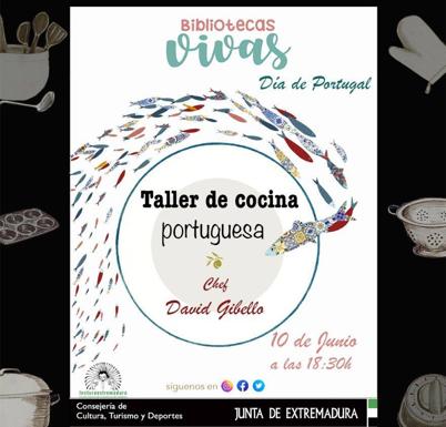 El chef David Gibello imparte un taller de cocina portuguesa