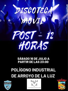 Una discoteca móvil cerrará las 12 Horas de Fútbol Sala