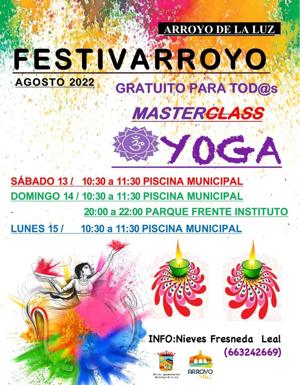 Nieves Fresneda impartirá varias masterclass de yoga al aire libre