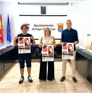 'Maki y María Artés' en concierto tras el pregón de apertura de las Ferias de Septiembre