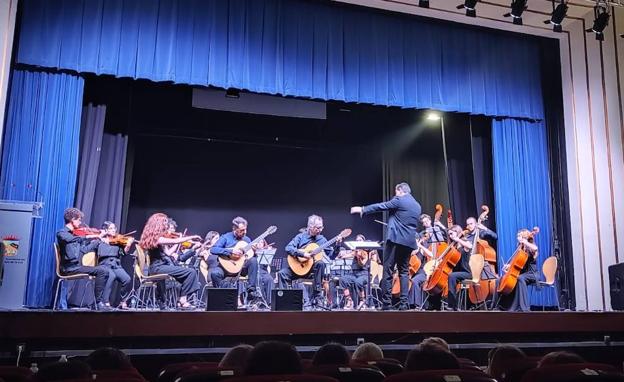 Exquisito concierto de la Banda Sinfónica de la Diputación Provincial de Cáceres