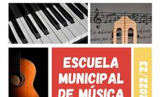 Abierto el plazo de inscripción de la Escuela Municipal de Música