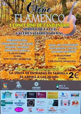 El Cine-Teatro arroyano acoge el evento presentación del I Concurso de Fandangos de Arroyo de la Luz