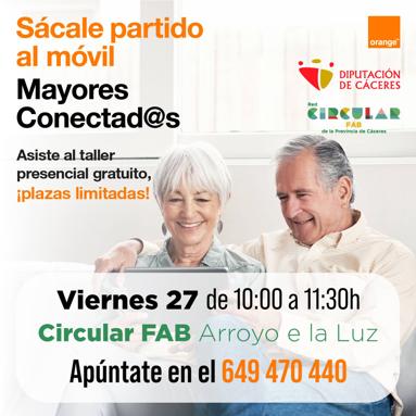 El Circular Fab acoge un segundo curso 'Mayores Conectados'